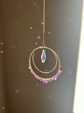 Suncatcher - zonnevanger ‘Nela’ met edelstenen